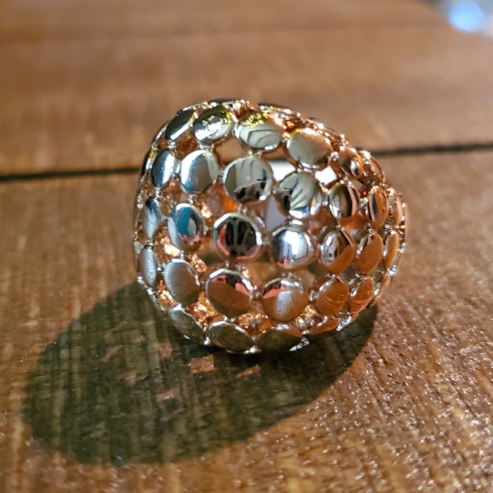 Park Lane Gold Dome Ring Size 9